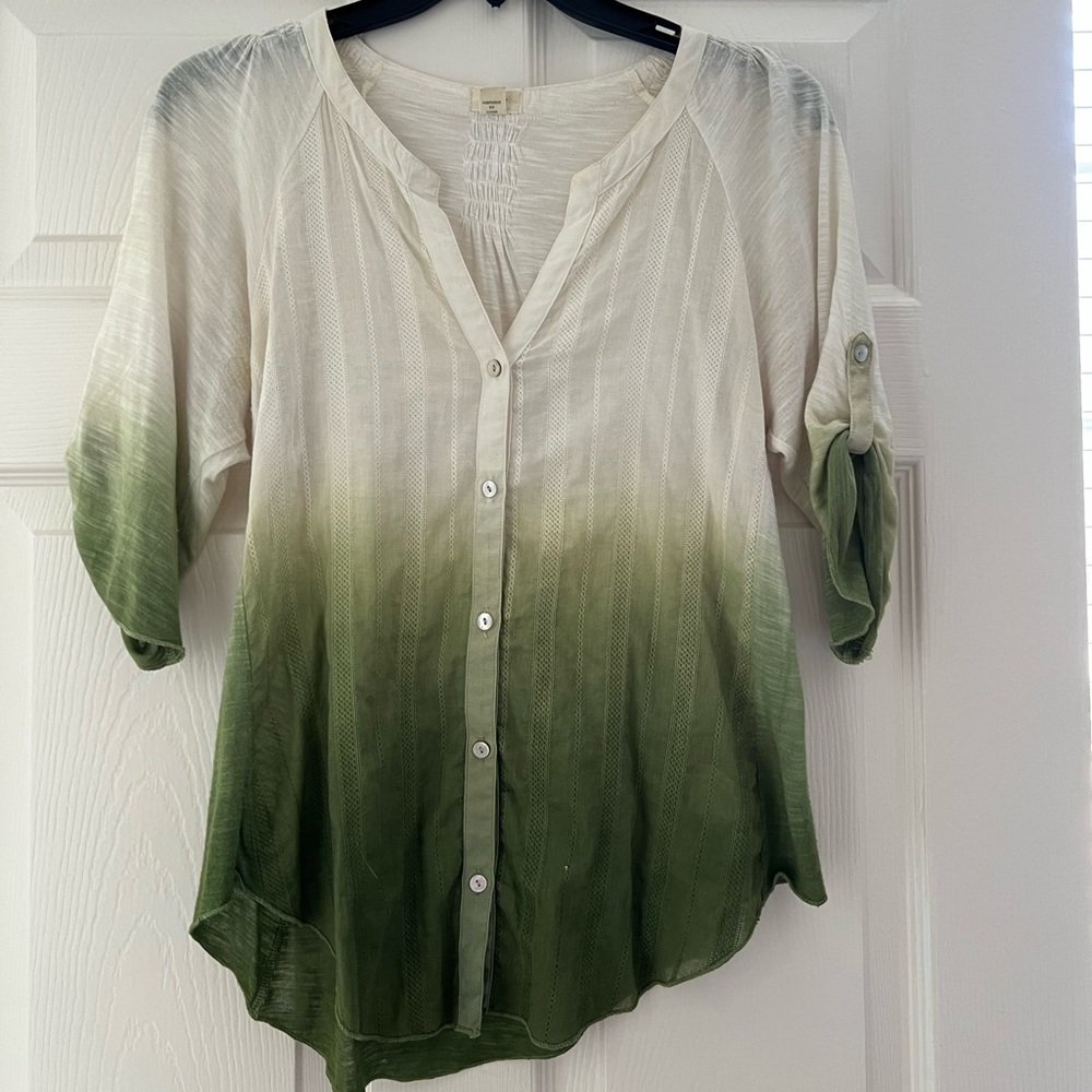 Tiny button down from Anthropologie